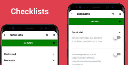 Chekclist o listas de control para empresas mediante app móvil